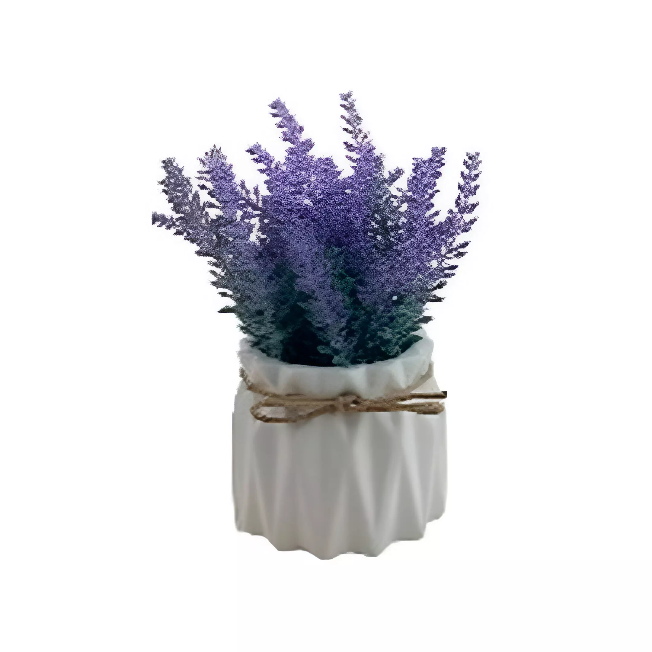 FLOR ARTIFICIAL 18 CM 718-38569 LILA/BLANCO