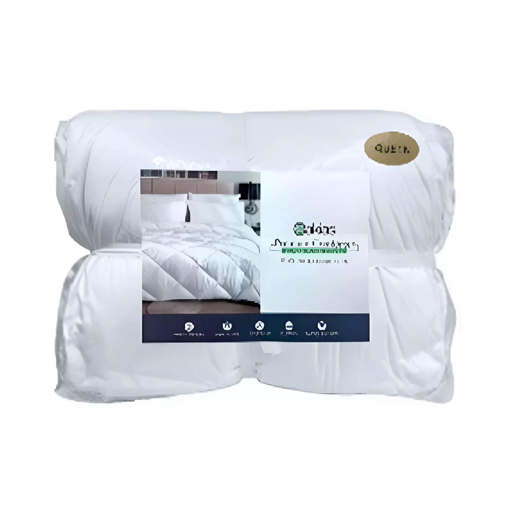COMFORTER QUEEN 88" X 86" 724-1442919 BLANCO