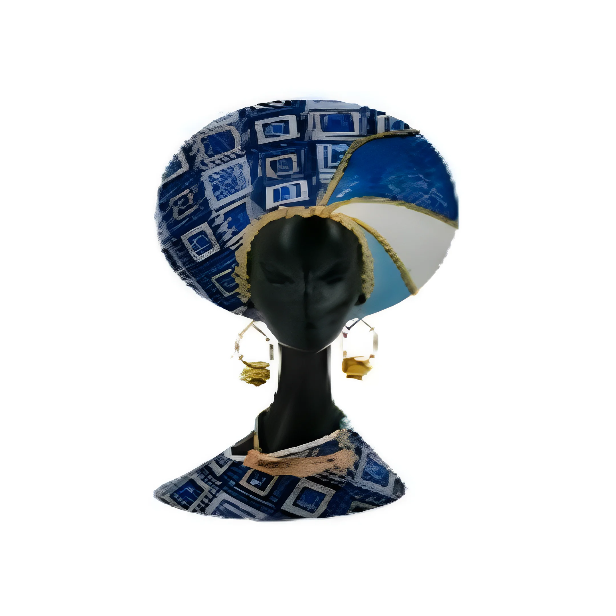 FIGURA DECO 9X33X18.5CM 796-QUA01-220 NEGRO