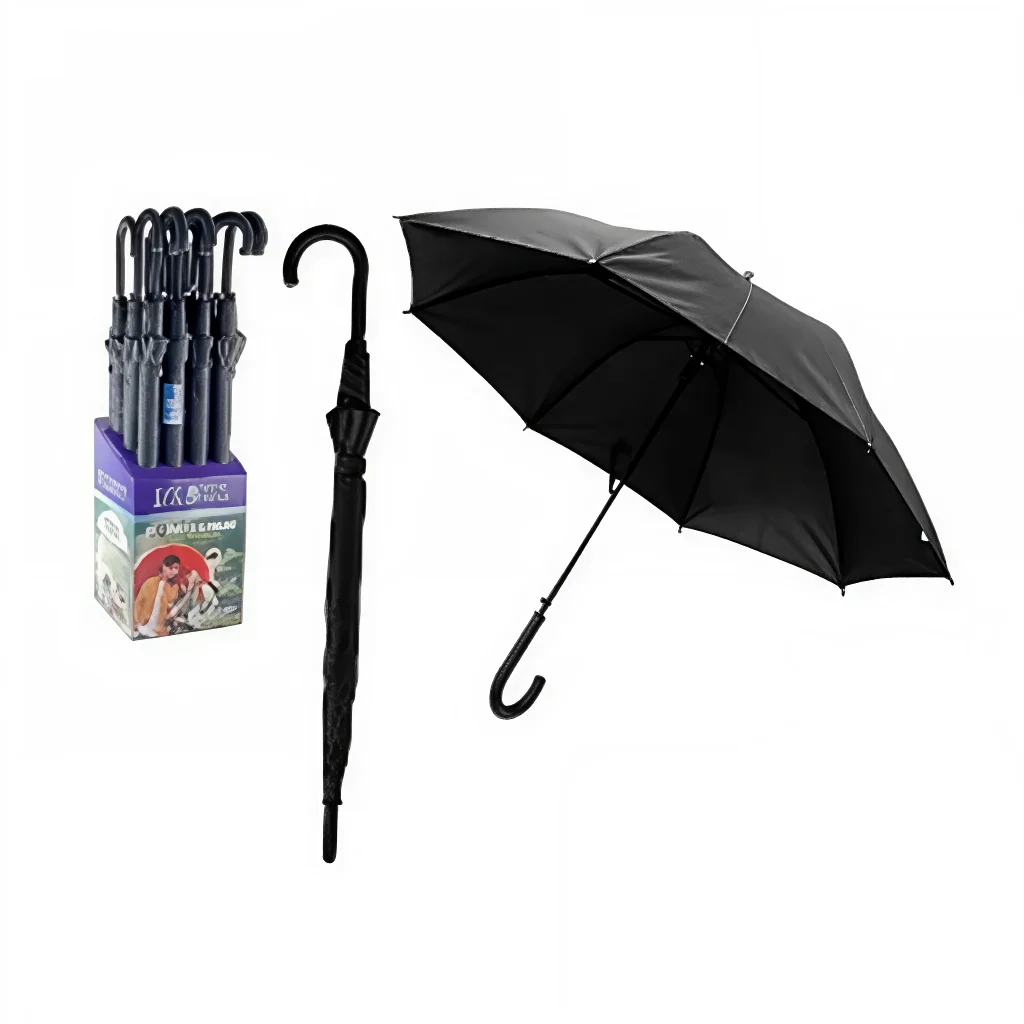 PARAGUAS 23" 053-2306017 NEGRO