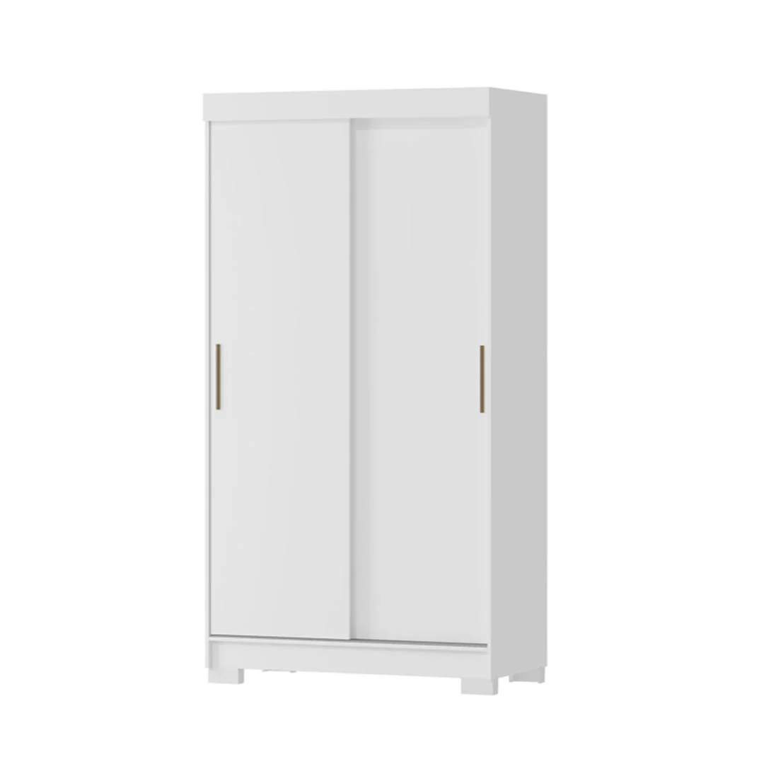 ROPERO ANTARES 2 PTAS CORREDERAS RD041(277907) BLANCO/NIEVE (2 CAJAS)