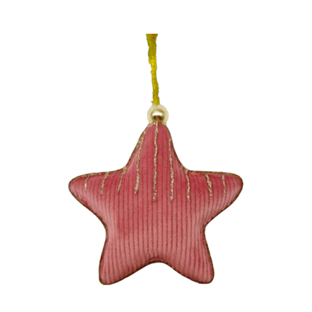 ADORNO ESTRELLA 10X10X2CM  (831-XMNBBC01-471) ROSASUAVE